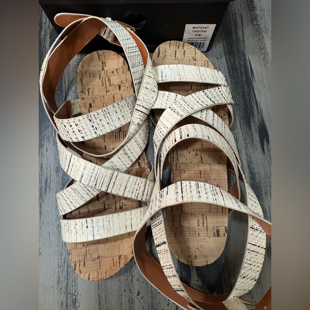Rebecca Minkoff Women’s Tristen Strappy Wrap Sandals Women’s Size 9 - Picture 8 of 15